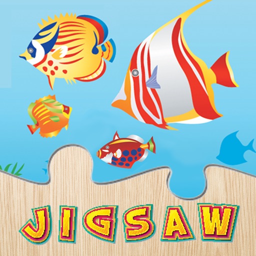 Underwater Puzzle – Sea and Ocean Animals Jigsaw Puzzles for Kids and Toddler - Preschool Learning Games