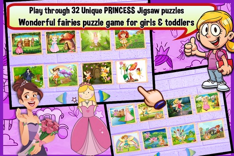 Princess Puzzle Games For Girls screenshot 3