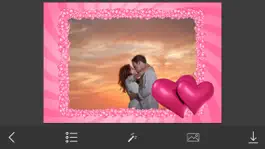 Game screenshot Pink Heart Photo Frame - Make Awesome Photo using beautiful Photo Frames mod apk