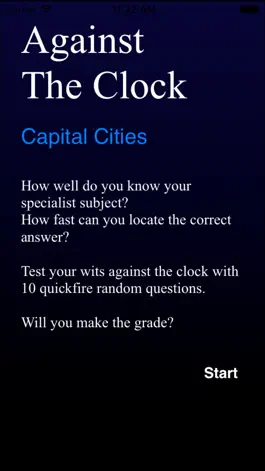 Game screenshot Against The Clock - Capital Cities mod apk