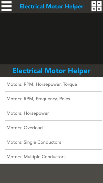 Electrical Motor Helper