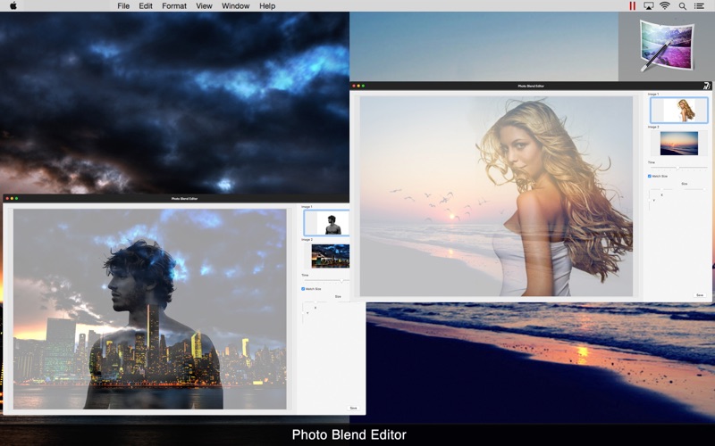 Screenshot #2 pour Photo Blend Editor