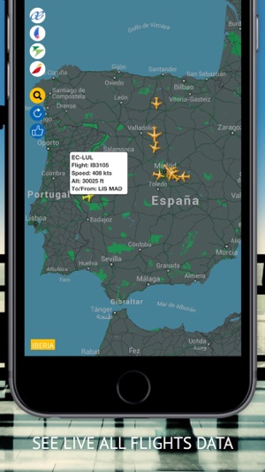 Air ES PRO : Flight Radar & Status for Iberia, Air Europa, A(圖2)-速報App