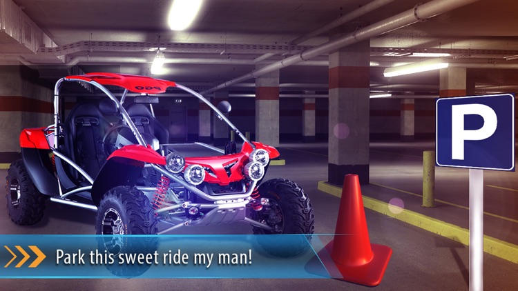 3D Buggy Parking Mania - Multi Level Driving Test in City Trafic Simulator