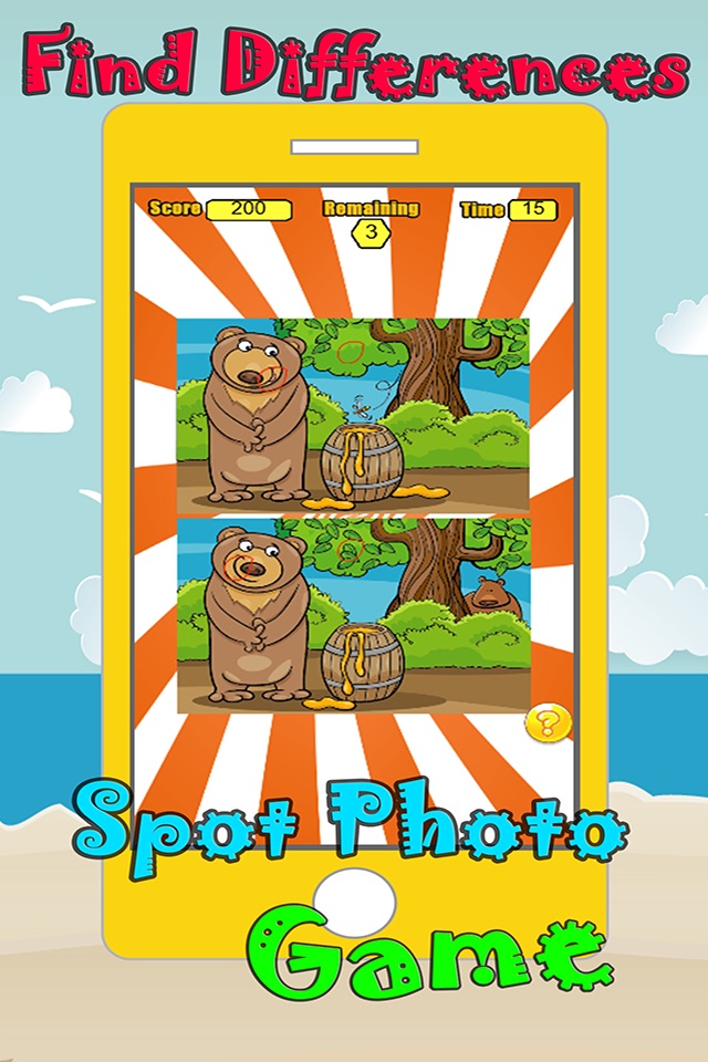 Photo Hunt Find The Spot Difference Games For Kids screenshot 2