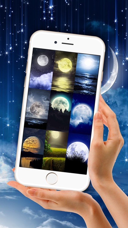 Moon-Light Wallpaper – Full HD  Night Sky  & Lock-Screen  Themes by Ivan Milicevic