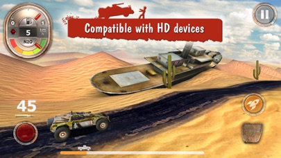 Screenshot from Zombie Derby: Race and Kill