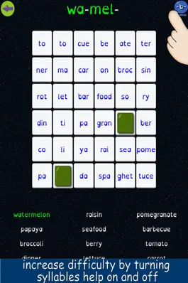 Game screenshot Syllable Word Search apk