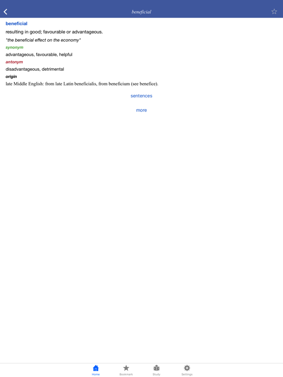 Screenshot #5 pour Academic Word List - quiz, flashcard and game
