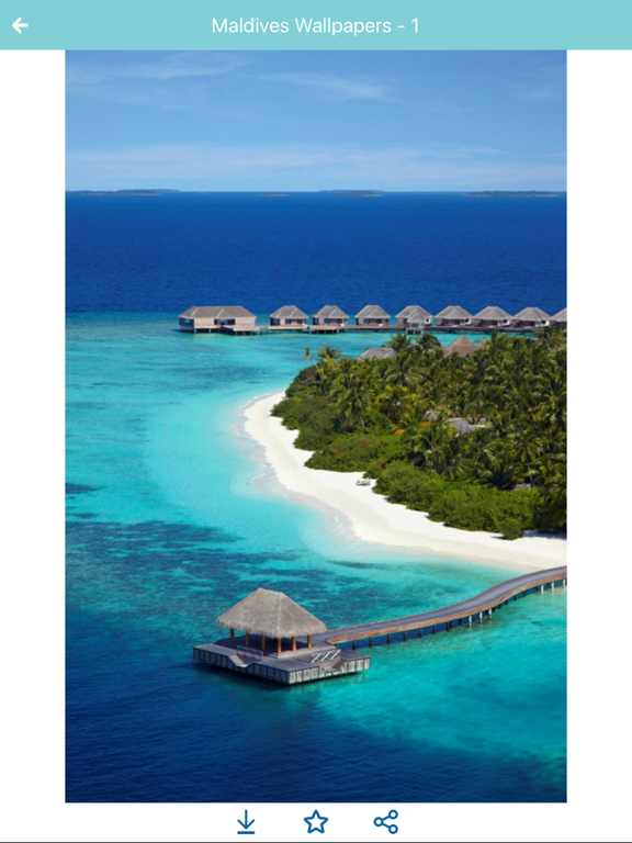 HD Cities - Maldives Wallpapers iPad screenshot
