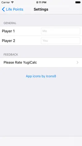 Game screenshot YugiCalc: Life Point Calculator apk