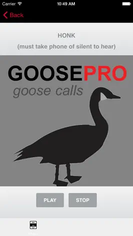 Game screenshot Canada Goose Call & Goose Sounds - BLUETOOTH COMPATIBLE apk