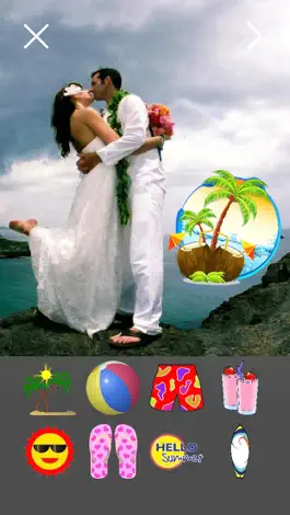 Game screenshot I love summer - stickers for photo apk