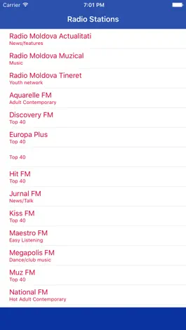 Game screenshot Radio Moldova FM - Streaming and listen to live online music, news show and Moldovan charts muzică mod apk