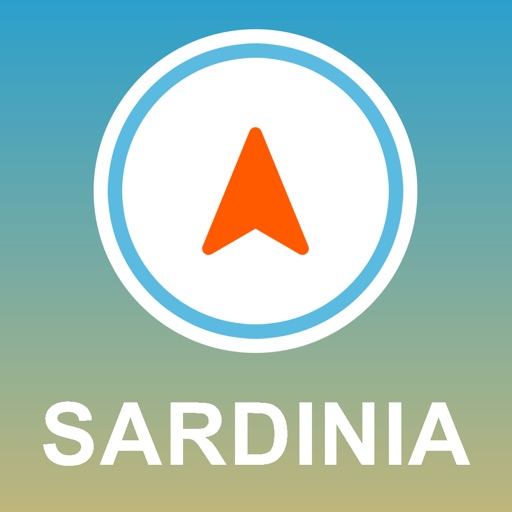 Sardinia, Italy GPS - Offline Car Navigation icon