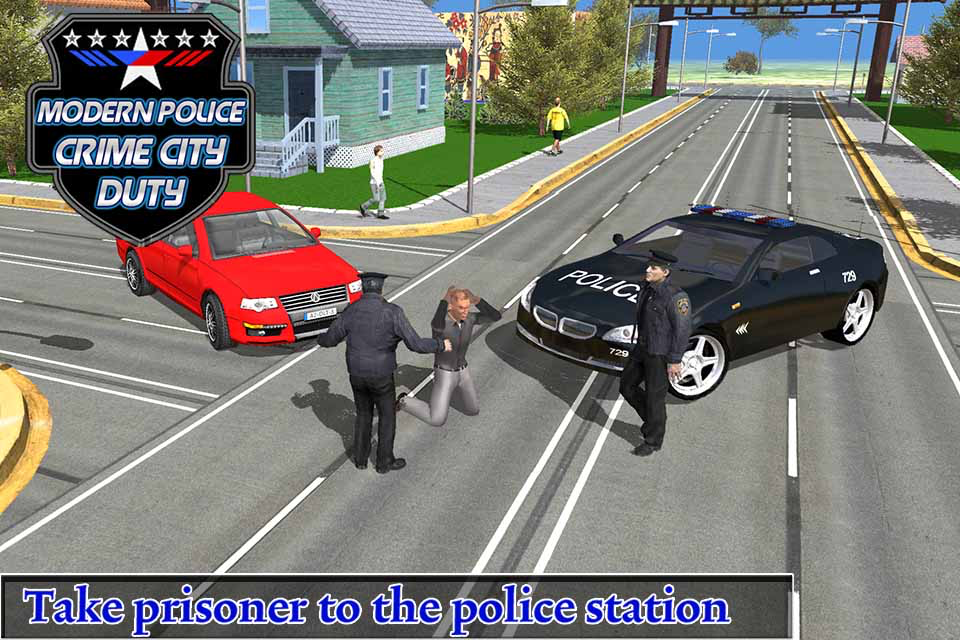 US Police Dog Crime City Chase