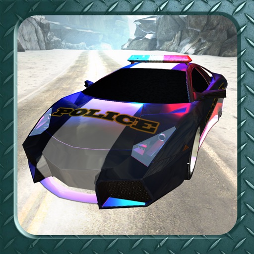 Arctic Police Racer 3D - eXtreme Snow Road Racing Cops FREE Game Version Icon