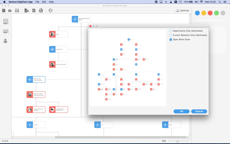 Screenshot #3 pour Sensus OrgChart App