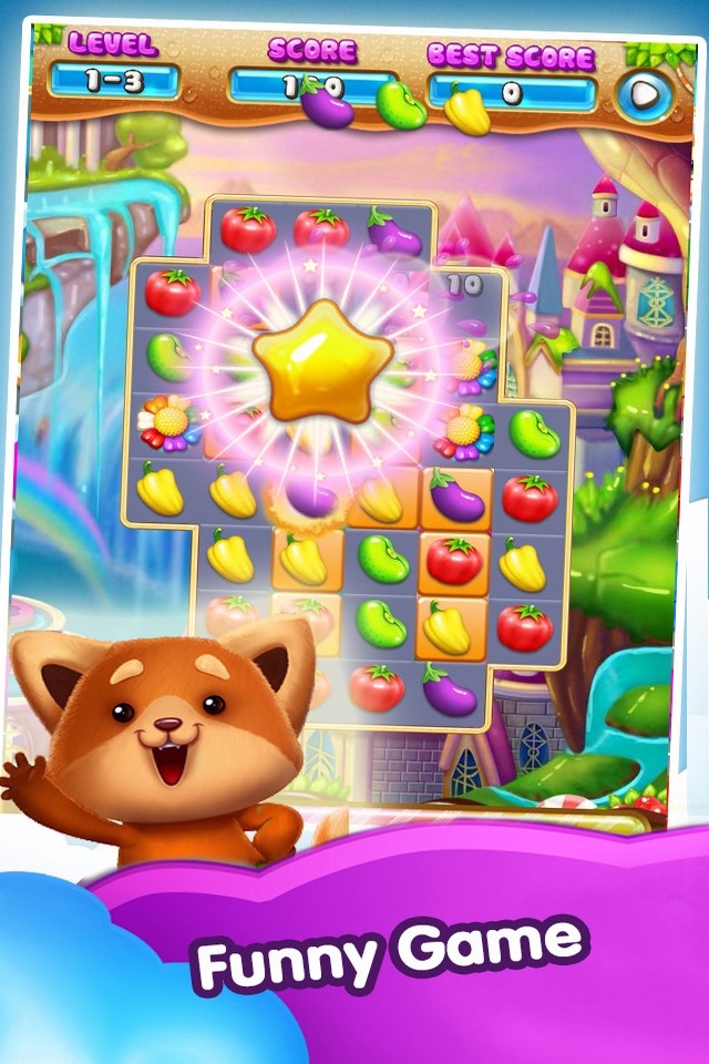 Tasty Fruit Blast Puzzle screenshot 2