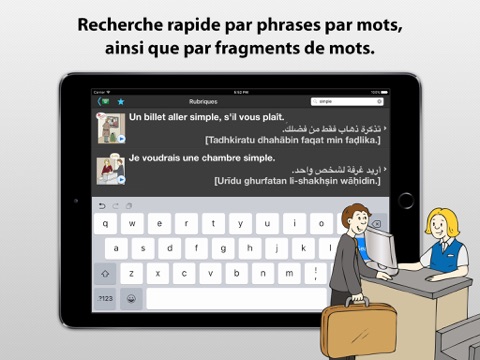 Livre d’expressions – plus de 30 langues iPad screenshot 5 - Travel app