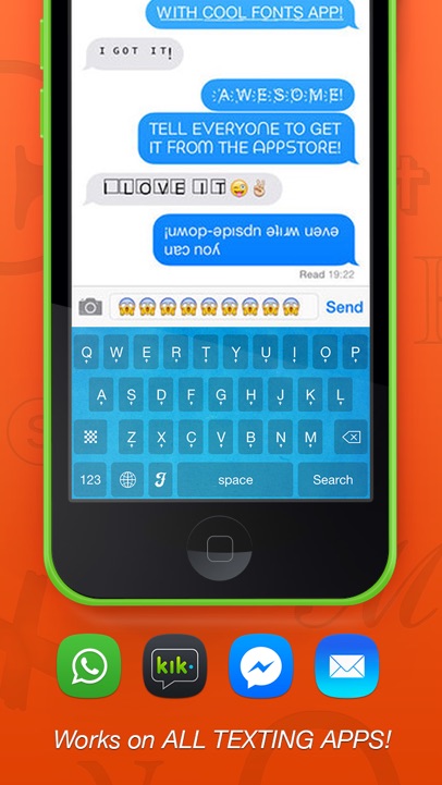 【图】Textizer Font Keyboards Free – Fancy Keyboard themes with Emoji Fonts for Instagram(截图3)