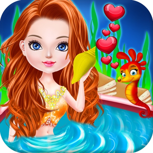 Mermaid Hairstyle Makeup Salon girls games Icon