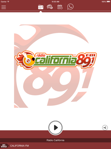 Screenshot #4 pour Rádio Califórnia FM 89,1