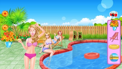 Screenshot #2 pour Crazy Girls Pool Party