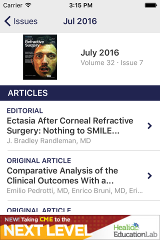 Journal of Refractive Surgery screenshot 2