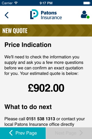 Taxi Insurance screenshot 3