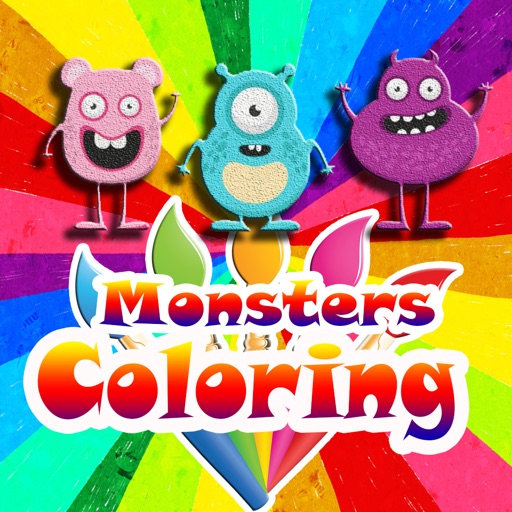 Monster Coloring Book for Kids