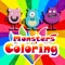 The Monster Coloring is the wonderful coloring application for a Brain development creative ideas