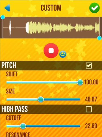 Prank Voice Changer with Cool Sound Effects Free iPad screenshot 5 - Entertainment app