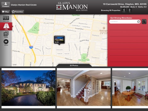 Gladys Manion Real Estate – St. Louis Home Search for iPad screenshot 4