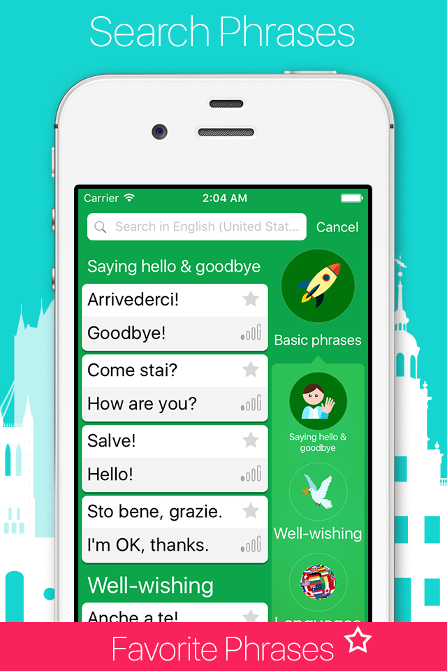 5000 Phrases - Learn Italian Language for Free