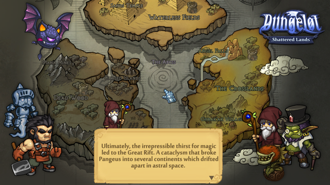 ‎Dungelot: Shattered Lands Screenshot