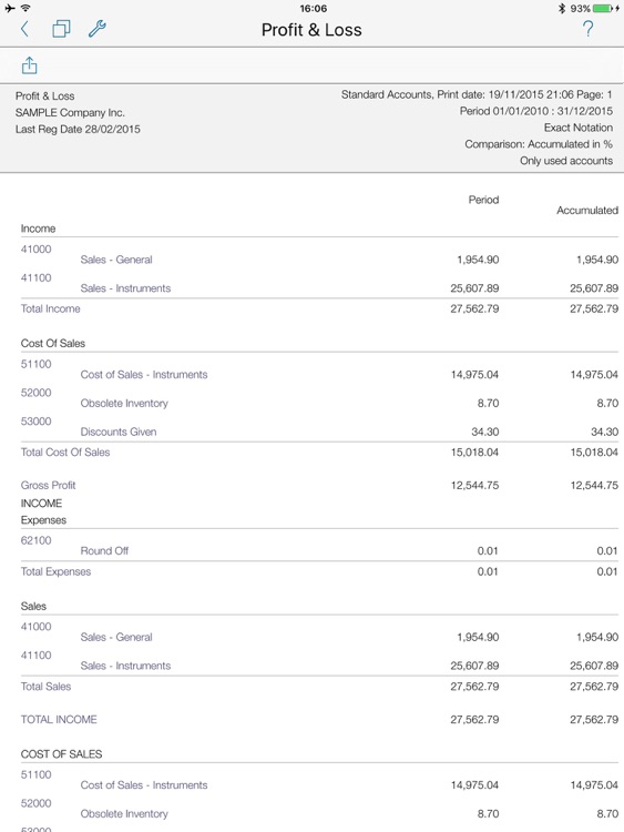 Standard Accounts - Invoicing screenshot-4