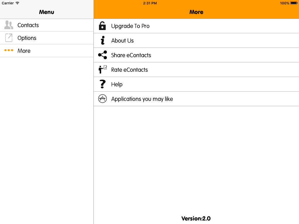 eContacts Lite : Phonebook Backup screenshot 10