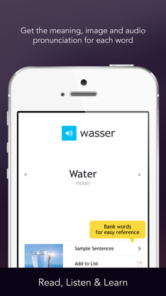 Learn German - Free WordPower screenshot 2