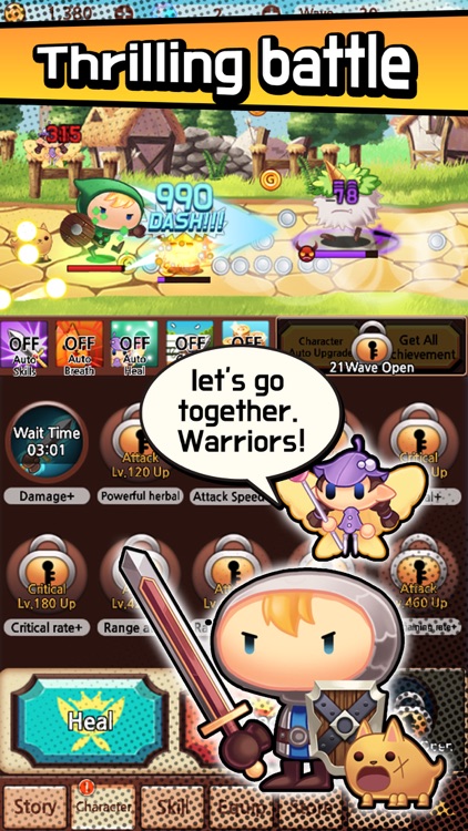 Sudden Warrior (Tap Rpg) screenshot-3