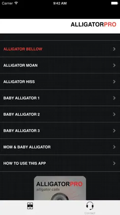 REAL Alligator Calls and Alligator Sounds for Calling Alligators (ad free) BLUETOOTH COMPATIBLE iPhone image 2