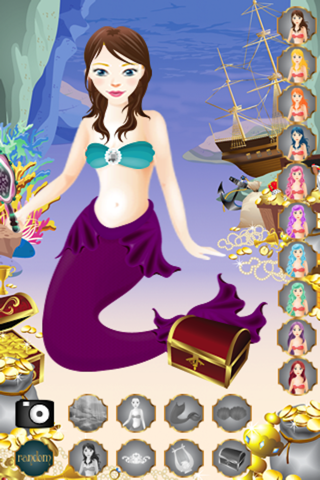 Deep Sea Mermaid Makeup: Dressup and Makeover Game screenshot 2