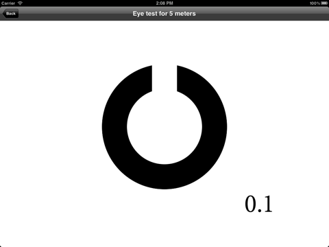 Screenshot #6 pour EyeTesterFree