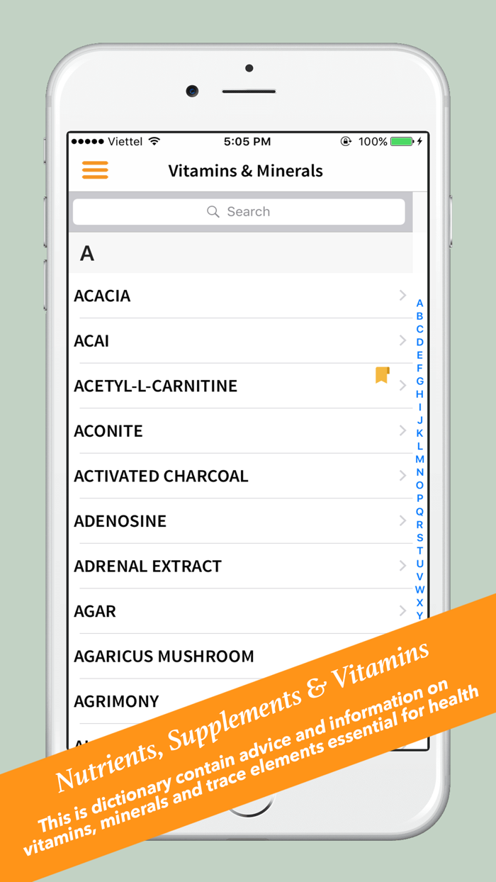 Vitamins and Minerals