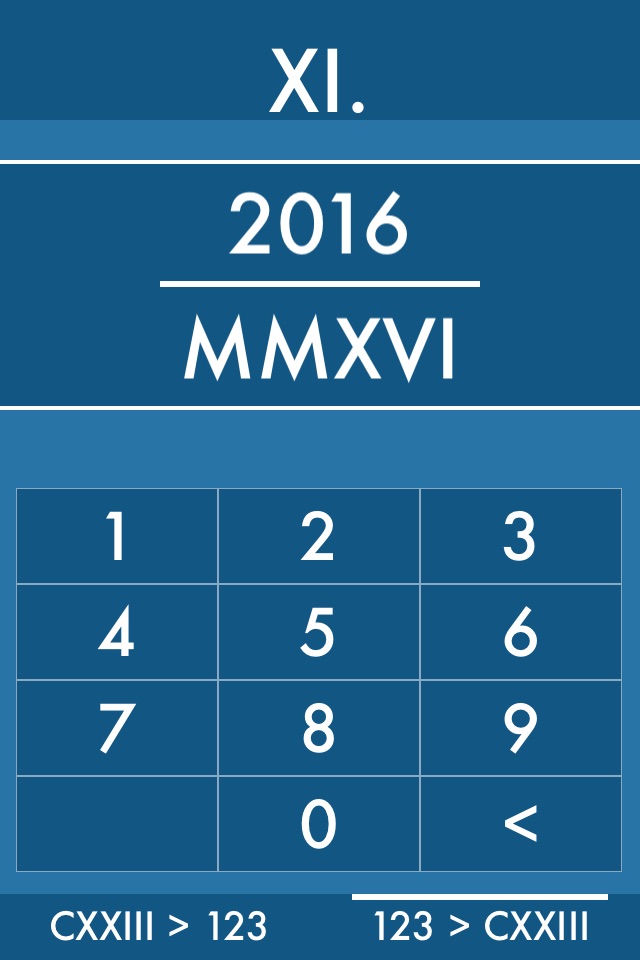XI - Roman Numeral Converter screenshot 2