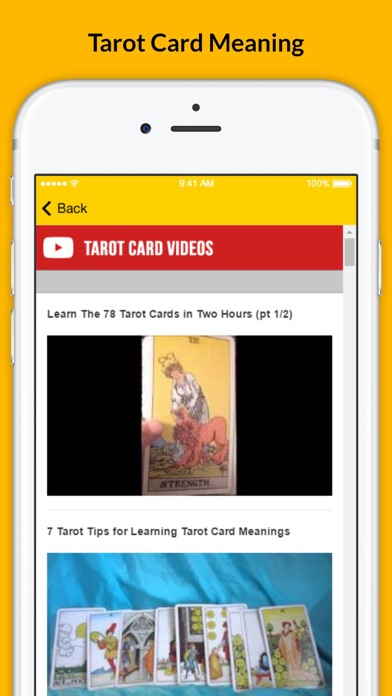 Tarot Card Meaning - ... screenshot1