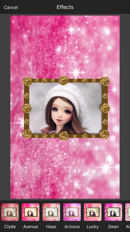 Glitter Photo Frame