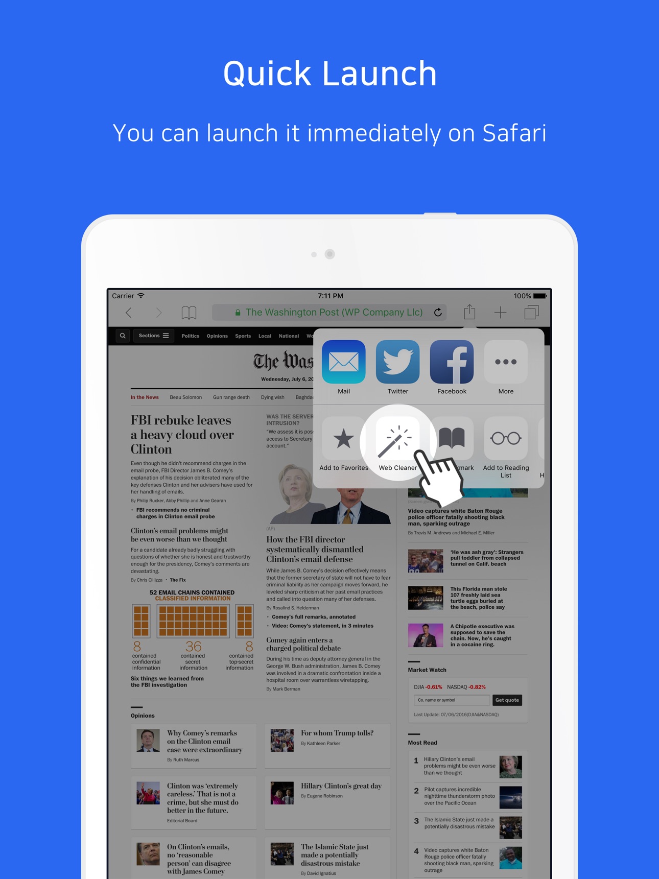 Screenshot 7 of Web Cleaner - Select and delete ads on Browser