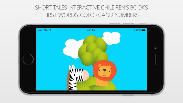 Small Stories for Kids - Short Tales Interactive Children's Books: First Words, Colors and Numbers