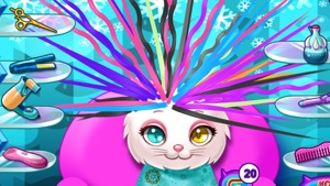 Pet Kitty Fantasy Hairstyle screenshot #3 for iPhone